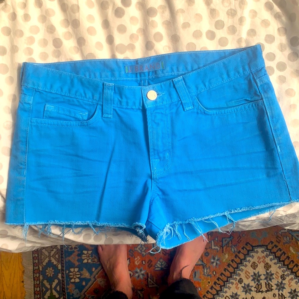J Brand blue cutoff short size 27
